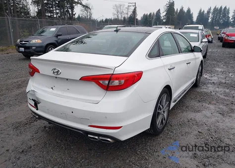 2015 Hyundai Sonata Sport из США, поврежденный, VIN 5NPE34AB5FH043748